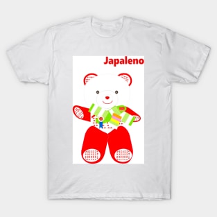 Japaleno The Handsome Teddy Bear T-Shirt